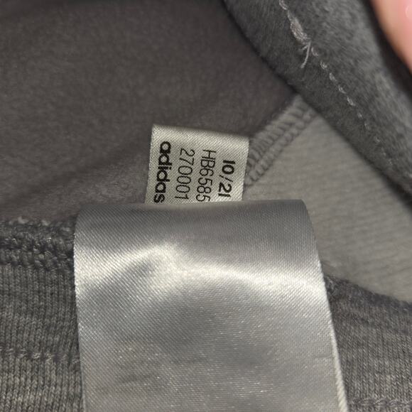 Men's adidas Solid Color Loose Casual Breathable SportsJoggers Gray XXL - Picture 5 of 6